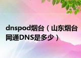 dnspod烟台（山东烟台网通DNS是多少）