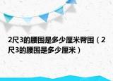 2尺3的腰围是多少厘米臀围（2尺3的腰围是多少厘米）