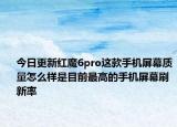 今日更新红魔6pro这款手机屏幕质量怎么样是目前最高的手机屏幕刷新率