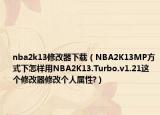 nba2k13修改器下载（NBA2K13MP方式下怎样用NBA2K13.Turbo.v1.21这个修改器修改个人属性?）