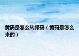 黄码是怎么转绿码（黄码是怎么来的）