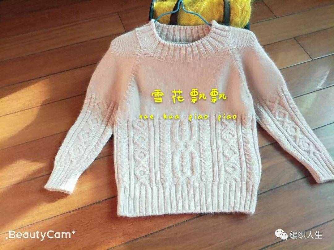 HUGO儿童版:教你织棒针插肩套头毛衣(附教程)