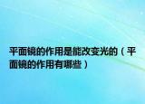 平面镜的作用是能改变光的（平面镜的作用有哪些）