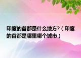 印度的首都是什么地方?（印度的首都是哪里哪个城市）