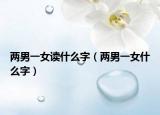 两男一女读什么字（两男一女什么字）