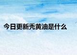 今日更新秃黄油是什么