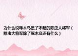 为什么说啄木鸟是了不起的除虫大将军（除虫大将军除了啄木鸟还有什么）