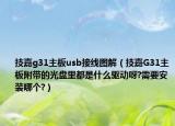 技嘉g31主板usb接线图解（技嘉G31主板附带的光盘里都是什么驱动呀?需要安装哪个?）
