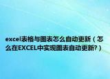 excel表格与图表怎么自动更新（怎么在EXCEL中实现图表自动更新?）