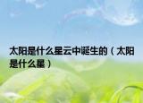 太阳是什么星云中诞生的（太阳是什么星）