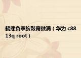 鍗庝负搴旂敤甯傚満（华为 c8813q root）