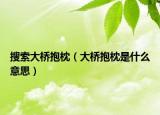 搜索大桥抱枕（大桥抱枕是什么意思）