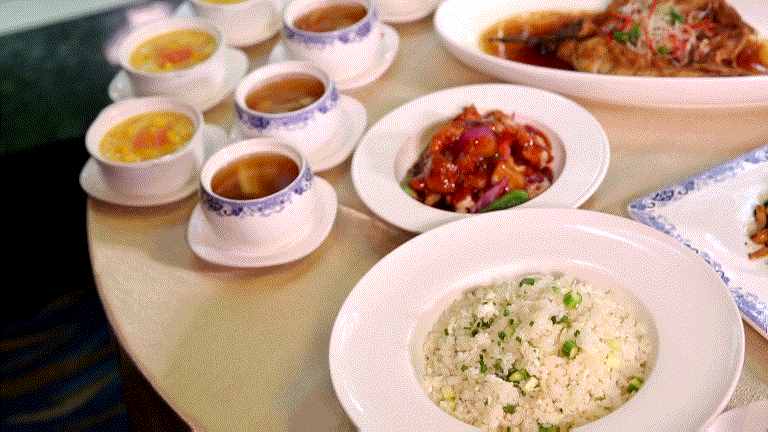 黄浦江边的五星级酒店精品套餐，人均¥100出头品尝9菜1汤