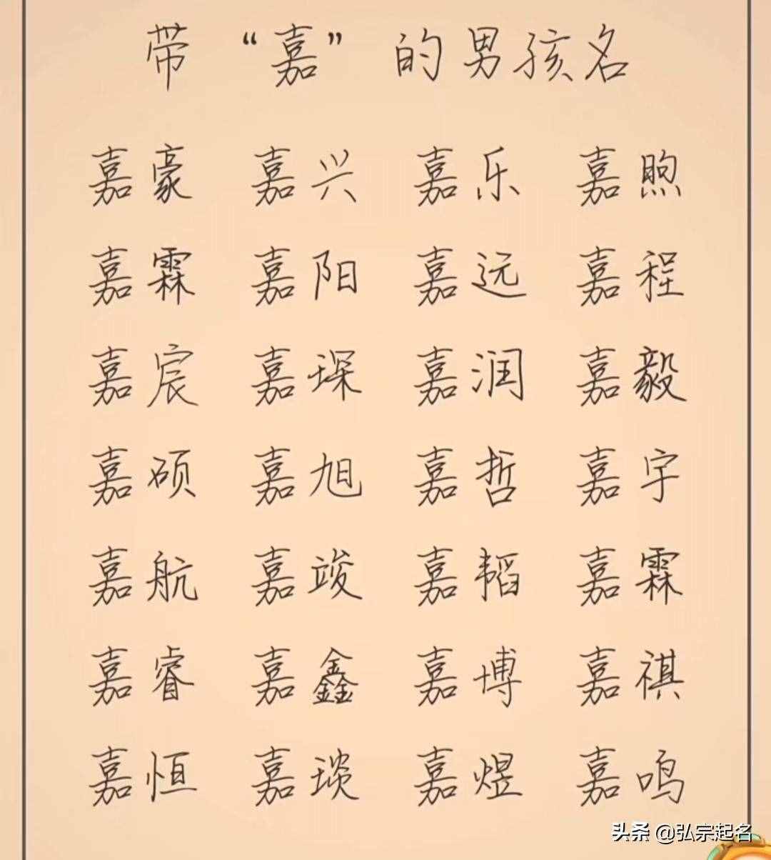 宝宝起名：生个宝贝儿子，取这些名字，希望将来光宗耀祖