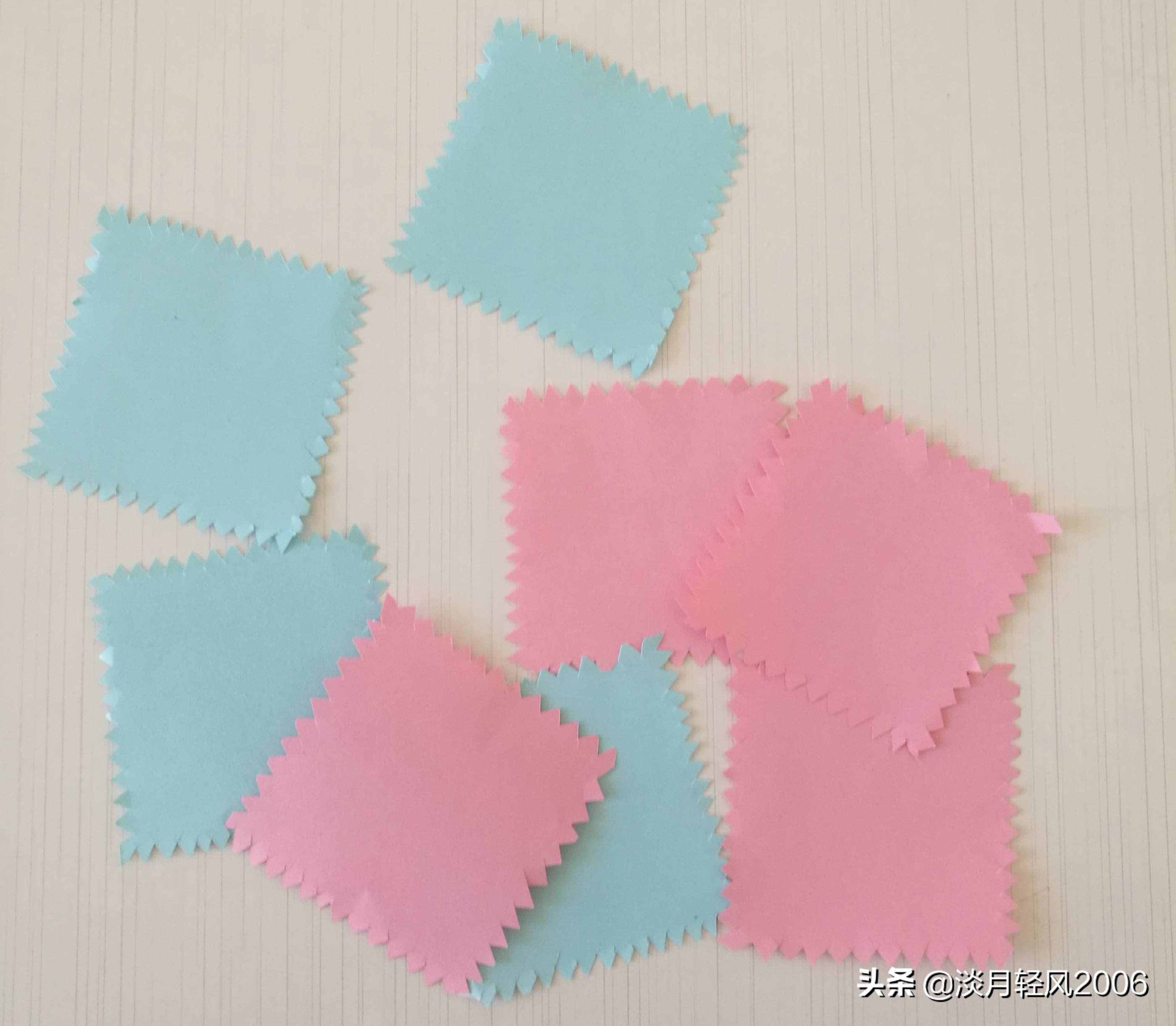 元宵节手工，彩色卡纸制作花灯教程，简单好看，可以当手工作业