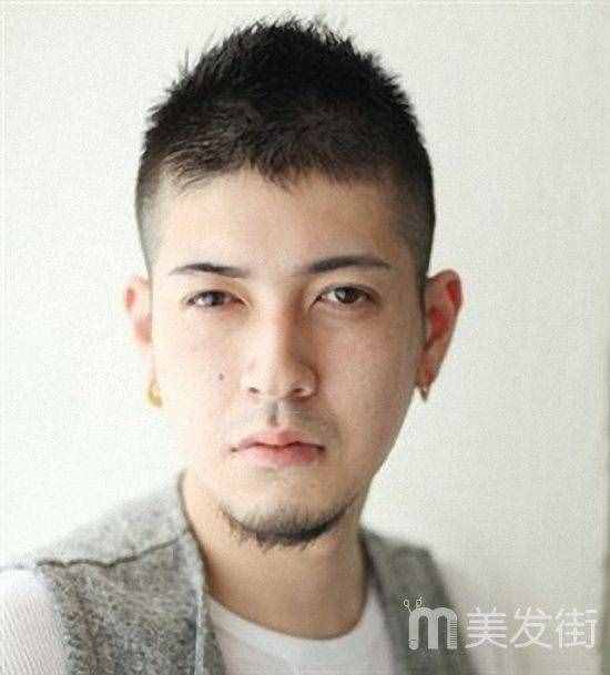 长脸男生适合什么发型_长脸男生适合的短发发型图片1