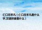 亡囗月羊凡（亡口月羊凡是什么字,汉语拼音是什么）