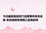 今日最新更新武穴良嫂事件来龙去脉 张良烧烤老婆跳江是真的吗