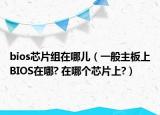 bios芯片组在哪儿（一般主板上BIOS在哪? 在哪个芯片上?）
