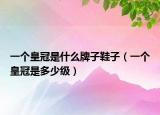 一个皇冠是什么牌子鞋子（一个皇冠是多少级）
