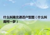 什么叫南北通透户型图（什么叫南柯一梦）