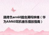 鍗庝负am60鑰虫満杩炴帴（华为AM60耳机音乐播放指南）