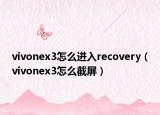 vivonex3怎么进入recovery（vivonex3怎么截屏）
