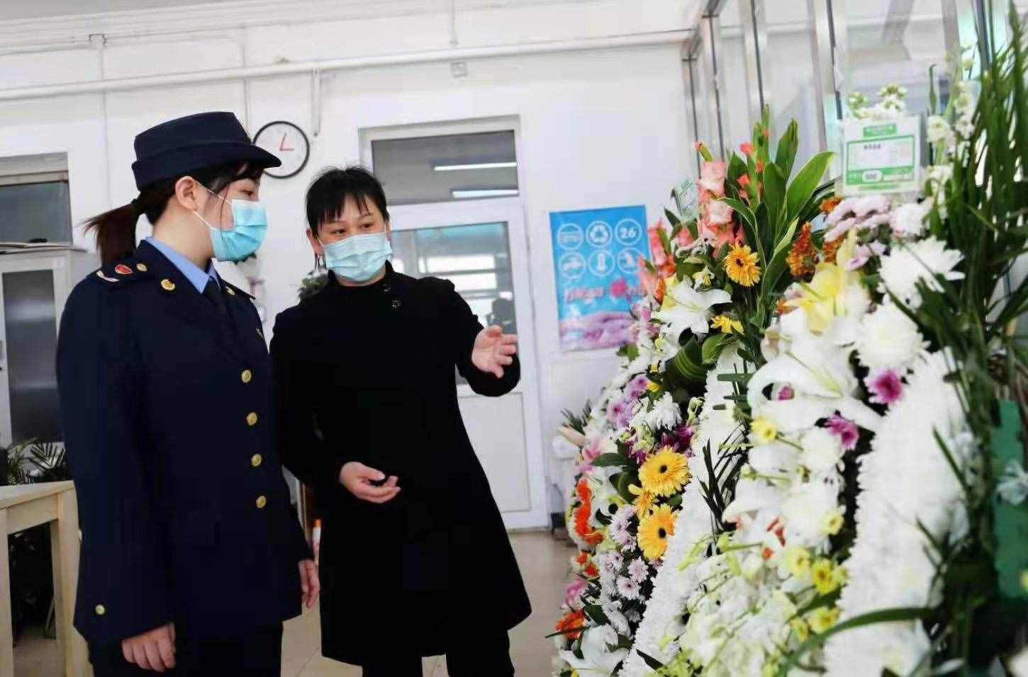 石景山爱玛裕市场销售带迷信色彩殡葬用品，停售