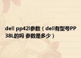 dell pp42l参数（dell有型号PP38L的吗 参数是多少）