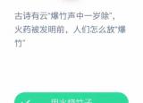 今日更新火药发明前人们怎么放爆竹（爆竹声中一岁除火药被发明前人们怎么放爆竹）