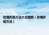 玫瑰折纸方法大全图解（玫瑰折纸方法）