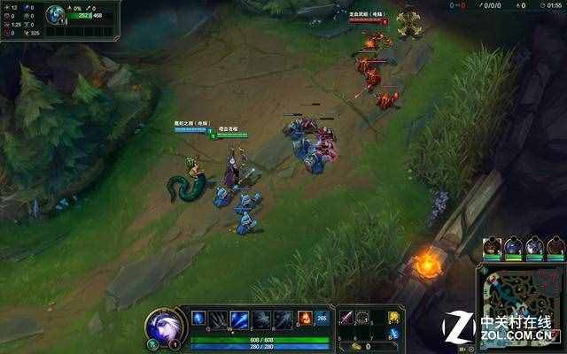 LOL 2K分辨率超200帧 大圣主机游戏测试