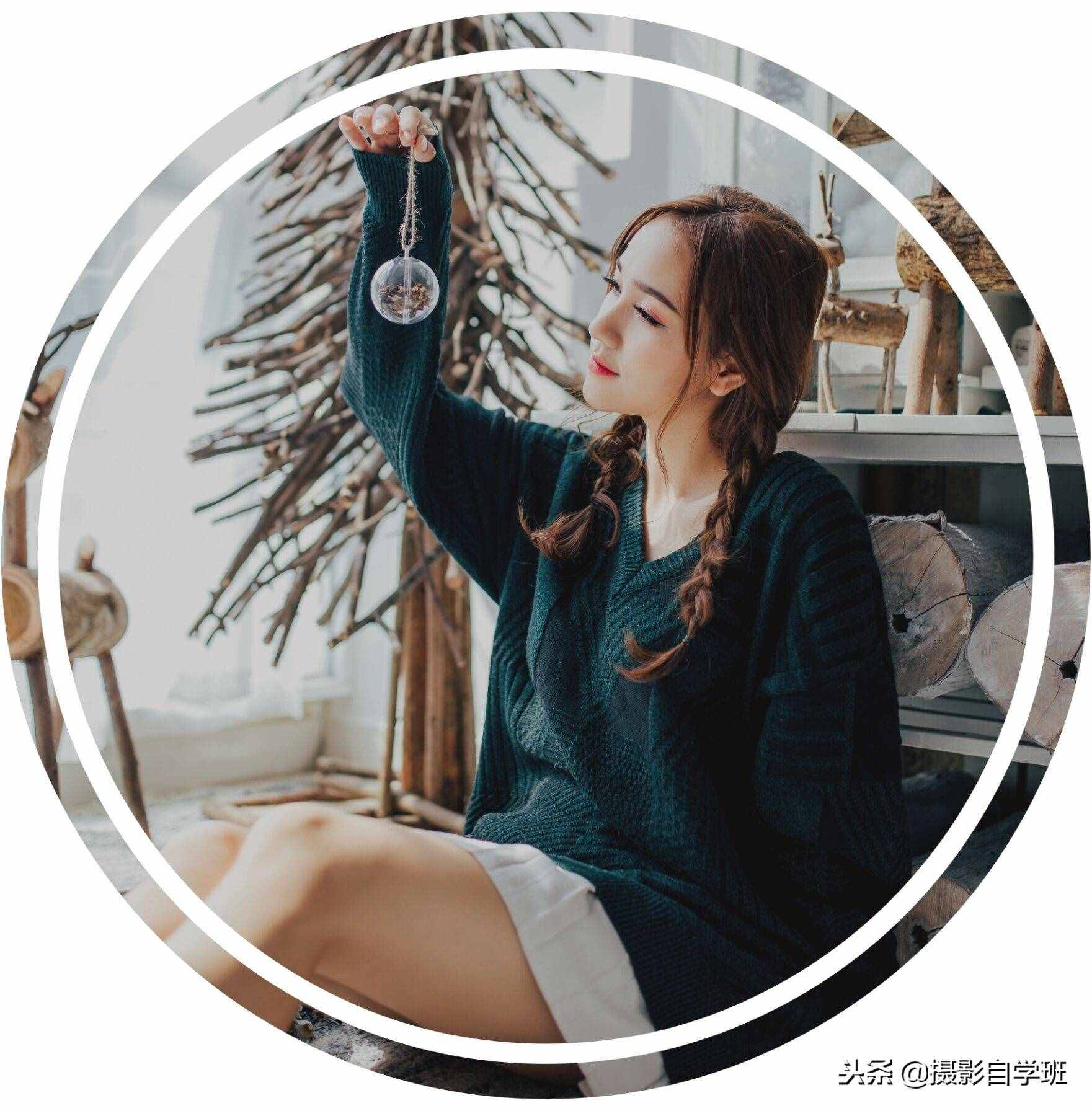 照片加心相框，制作头像，手机摄影软件，几步完成