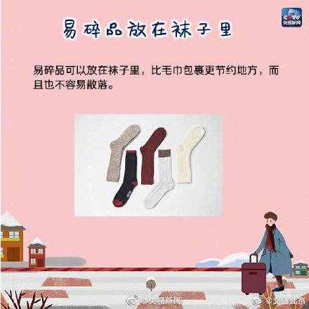 实用！9图教你整理行李箱