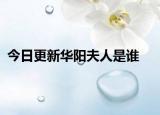 今日更新华阳夫人是谁