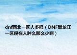 dnf西北一区人多吗（DNF黑龙江一区现在人肿么那么少啊）