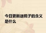 今日更新送梳子的含义是什么