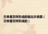 日食是怎样形成的画出示意图（日食是怎样形成的）