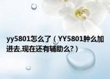 yy5801怎么了（YY5801肿么加进去,现在还有辅助么?）