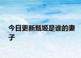 今日更新甄姬是谁的妻子