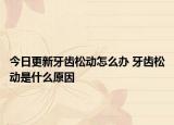 今日更新牙齿松动怎么办 牙齿松动是什么原因