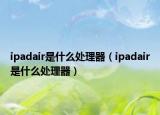 ipadair是什么处理器（ipadair是什么处理器）