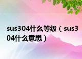 sus304什么等级（sus304什么意思）
