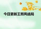 今日更新王熙凤结局