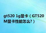 gt520 1g显卡（GT520M显卡性能怎么?）