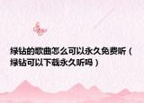 绿钻的歌曲怎么可以永久免费听（绿钻可以下载永久听吗）