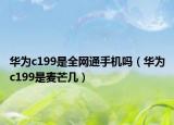 华为c199是全网通手机吗（华为c199是麦芒几）