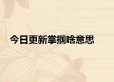 今日更新掌掴啥意思
