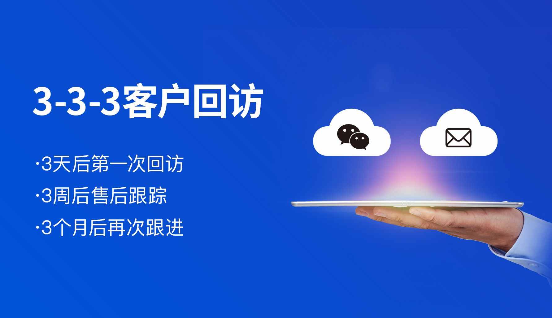 客户回访这样做，业绩不好都很难