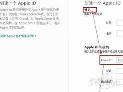 苹果id注册